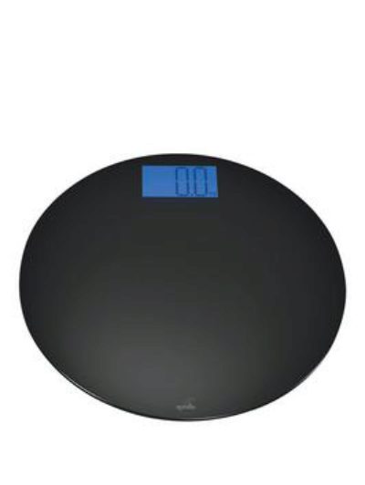 Spirella Bowl Electronic Scales In Black Spirella Bowl Electronic Scales In Black